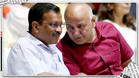 Arvind Kejriwal and Manish Sisodia