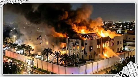 റിയാദ് യുഎസ് എംബസിക്ക് നേരെ ഡ്രോൺ ആക്രമണം; ഗൾഫ് മേഖലയിൽ സംഘർഷം രൂക്ഷം