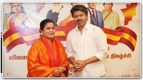 വിജയിക്കെതിരെ പാളയത്തിൽ പട? കുടുംബത്തെ ബഹുമാനിക്കാൻ പഠിക്കണമെന്ന് ടിവികെ നേതാവ്