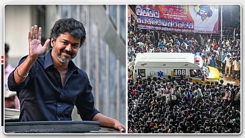 'കരൂർ ദുരന്തത്തിന്റെ അന്വേഷണവുമായി ബന്ധപ്പെട്ട തുടർനടപടികൾ തമിഴ്നാട്ടിലേക്ക് മാറ്റണം'; സിബിഐക്ക് കത്തയച്ച് വിജയ്