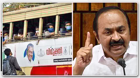 'സർക്കാർ പരസ്യങ്ങൾ നീക്കം ചെയ്യണം'; മുഖ്യ തെരഞ്ഞെടുപ്പ് ഓഫീസർക്ക് പരാതി നൽകി വി.ഡി. സതീശൻ