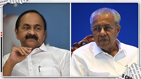 V D Satheesan, Pinarayi Vijayan