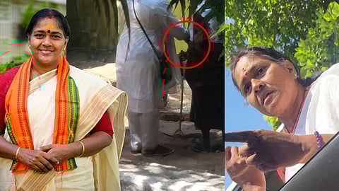 പാലക്കാട്ട് വോട്ടർമാർക്ക് ബിജെപി പണം നൽകിയെന്ന് ആരോപണം, ദൃശ്യങ്ങൾ പുറത്തുവിട്ട് കോൺഗ്രസ്; കരണക്കുറ്റി അടിച്ചുപൊട്ടിക്കുമെന്ന് ശോഭ സുരേന്ദ്രൻ