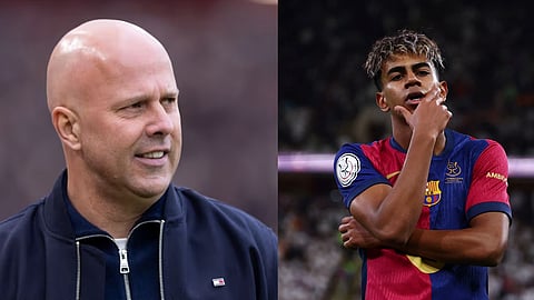 ചാമ്പ്യന്‍സ് ലീഗില്‍ ഇന്ന് ബാഴ്സയ്ക്കും ലിവർപൂളിനും  മരണക്കളി; യമാലിനെ പൂട്ടാന്‍ അത്ലറ്റിക്കോ, തോറ്റാല്‍ സ്ലോട്ടിന്‍റെ കസേര തെറിക്കും