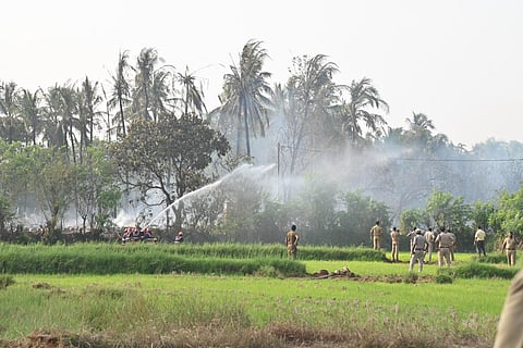 Thrissur blast site