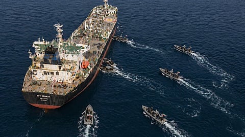 ഹോർമൂസിലെ ഇറാന്‍റെ കപ്പല്‍വേട്ട തുടരുന്നു; ട്രംപ് നീക്കങ്ങള്‍ക്ക് തിരിച്ചടി, ലക്ഷ്യം മറ്റൊന്ന്