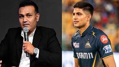 '​ഗില്ലിന്റെ ആത്മധൈര്യം ചോർന്നു പോയിരിക്കുന്നു  തോൽവി സമ്മതിച്ച് പിന്മാറുന്നതാണ് നല്ലത്'; രൂക്ഷ വിമർശനവുമായി സെവാഗ്