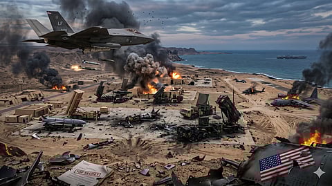 American military force - representation