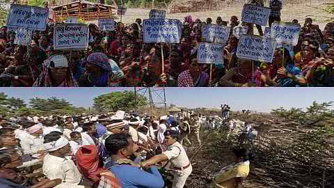 Sijimali land Protest