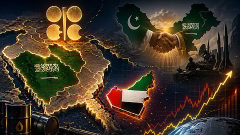 UAE-Exits-OPEC-Saudi-Pakistan-Nexus-Conflict-Analysis:സൗദി - പാക് സഖ്യത്തിനെതിരെ യു.എ.ഇ; ഒപെക് പിന്മാറ്റവും സാമ്പത്തിക ഉപരോധവും ലക്ഷ്യമിടുന്നത് എന്ത്?