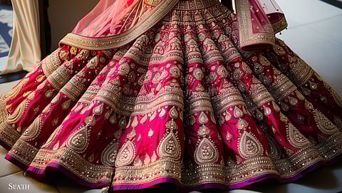 ಮದುಮಗಳಿಗೆ ಬಗೆ ಬಗೆ ಲೆಹೆಂಗಾ