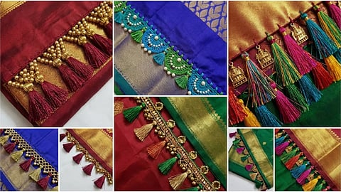 ಸೀರೆಗೆ ಮೆರುಗು ನೀಡುವ ಕುಚ್ಚು- ವಧುವಿನ ಅಲಂಕಾರ ವಿಭಾಗ