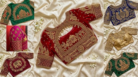 ವಧುವಿನ ಅಂದ ಹೆಚ್ಚಿಸುವ ಡಿಸೈನರಿ ಬ್ಲೌಜ್‌