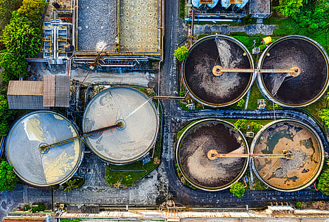High-Capacity Water Treatment Plant