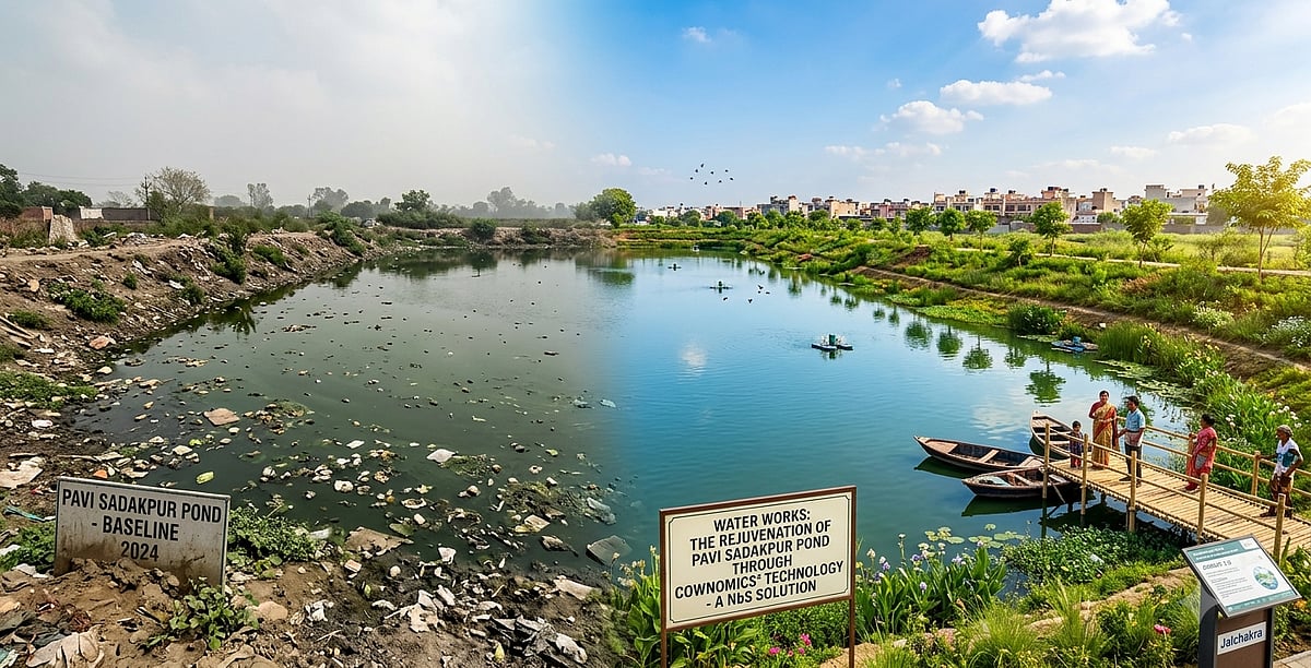 This gives us immense pleasure and pride to share that the case study of Pavi Sadakpur Pond Rejuvenation has been published in the latest issue ...