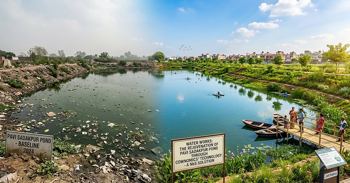 This gives us immense pleasure and pride to share that the case study of Pavi Sadakpur Pond Rejuvenation has been published in the latest issue ...