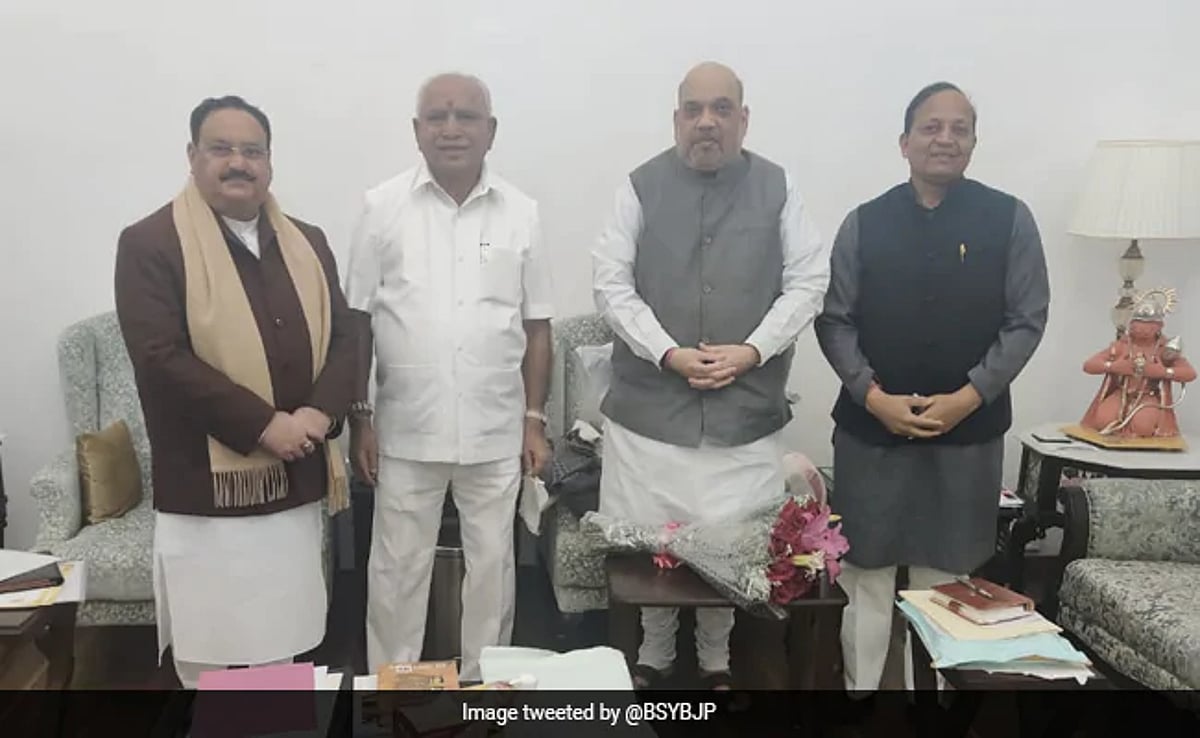 Karnataka CM Meets Amit Shah To Discuss State's Political Scenario