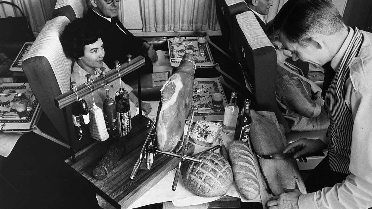 The Golden Age of Travel was also the golden age of inflight meals
