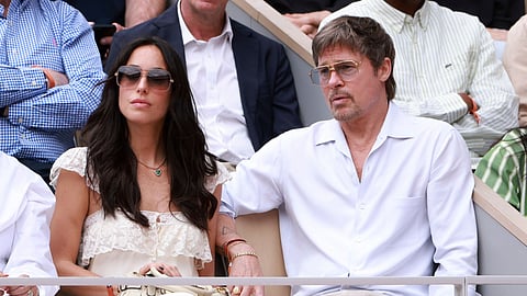 Brad Pitt and Ines