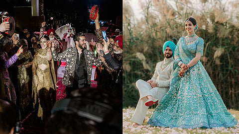 Ikrab and Nandini Ghai's wedding at Raffles Bahrain
