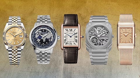 Classic watches for grooms