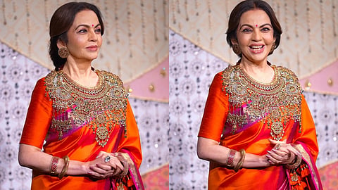 Nita Ambani at Ganpati celebration at Antila