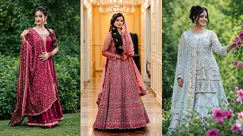 Bridal Anarkali Suits Under Rs. 10,000
