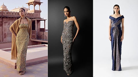 Wedding reception and after party gowns, from Rimzim Dadu, Amit Aggarwal, Gaurav Gupta and more