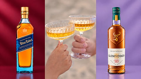 5 Scotch Whiskies for a wedding anniversary.
