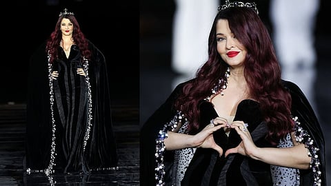 Aishwarya Rai Bachchan's look at the Paris Fashion Week