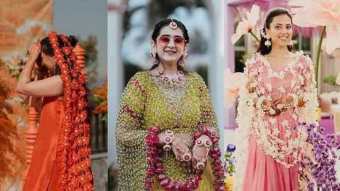 Beautiful variations of a 'phoolon ka dupatta'