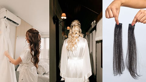 Your guide to wearing hair extensions at your wedding