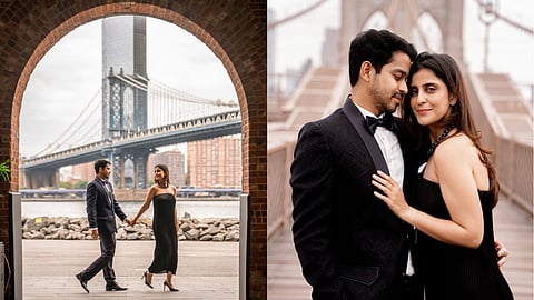Sakshi and Rohan New York Pre-Wedding Shoot