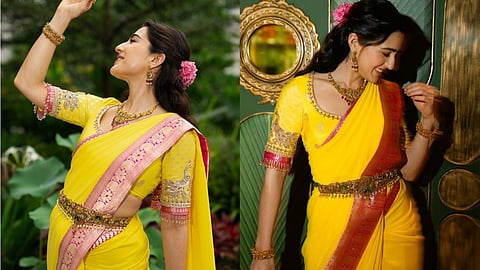 Sara Ali Khan's Belted Sari