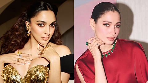 Kiara Advani and Tamannaah Cocktail Rings for the Diwali Party