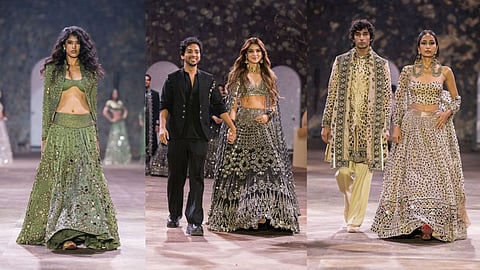 Stills from Abhinav Mishra's show