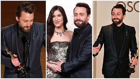 Kieran Culkin at the Oscars 2025