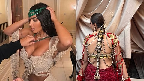 Parandi and Emerald hairpeice 