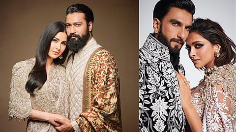 His and Hers wedding outfits