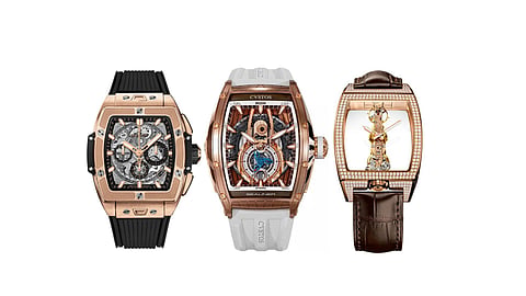 Tonneau watches 