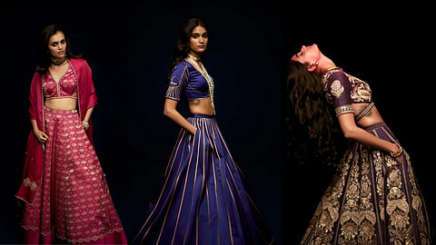 Lehengas with pockets 