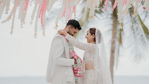 Vishal and Dhwani's wedding