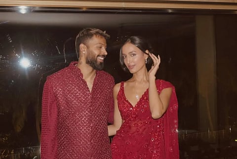 Hardik Pandya and Mahieka