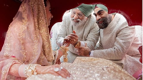 Livleen Kaur Dang recalls the touching goodbye moment at her wedding recently
