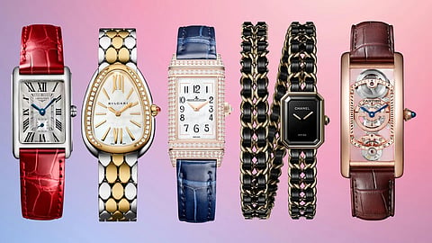 Beautiful Elongated Dial Watches For Women
