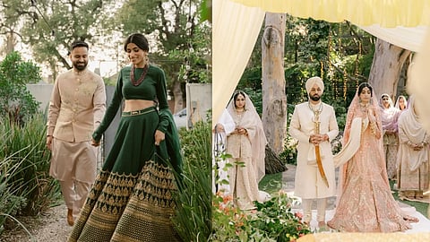 Kiran Kaur and Khush Brar's wedding