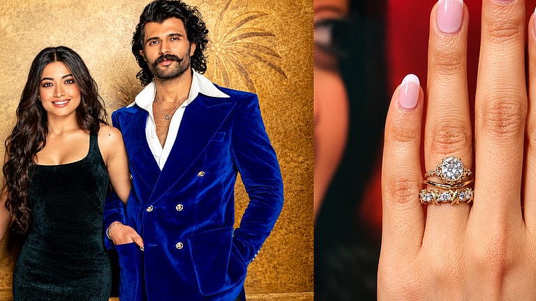 Rashmika Mandanna Engagement Ring Stack Picked By Vijay Deverakonda For ...