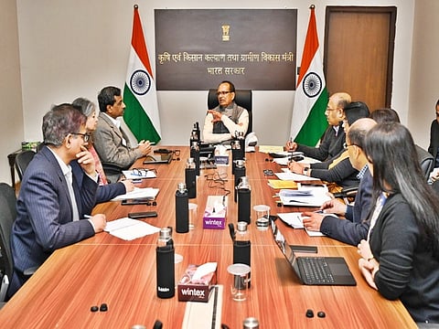 कृषी आणि शेतकरी कल्याण मंत्री शिवराज सिंह चौहान