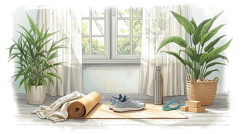 Stretch, lift, breathe, and move — with intention. Because sustainability is the strongest flex of all.