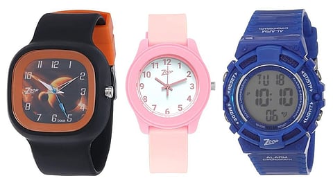Explore the best Zoop watches for kids—clear dials, comfy straps, splash-ready cases & easy alarms. Shop analog for learning or digital for active days.